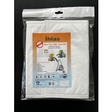 15 Adet Ihlas Aqua Fam 2000 - Aura Vac  Elektrikli Süpürge Sentetik Toz Torbası