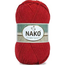 Nako 5 Adet Denim Sport 3714 Kırmızı