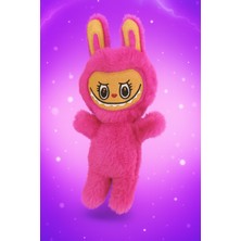 Labubu Peluş Bebek Dekoratif Yastık, Uyku Arkadaşı Labubu Oyuncak