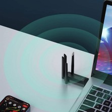 Yesnıce Çift Bantlı 1200M 300MBPS 4 Antenli Kablosuz Internet Sağlayıcı USB Wifi Adaptör