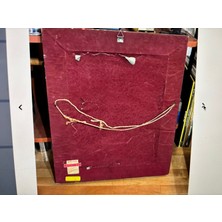 1950’S Helca Martele A La Main Fransız Dövme Emaye Tablo 50 cm 42 cm Ölçülerinde
