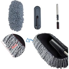 Ally Mikrofiber Püsküllü Araba Yıkama Temizleme Fırçası Toz Alma Fırçası-( - MRK4218-1380