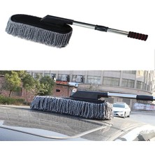 Ally Mikrofiber Püsküllü Araba Yıkama Temizleme Fırçası Toz Alma Fırçası-( - MRK4218-1380