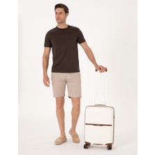 Pierre Cardin Erkek Bej Kabin Boy Valiz 50312938-VR011