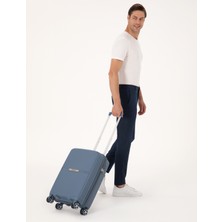 Pierre Cardin Erkek Mavi Kabin Boy Valiz 50312938-VR036
