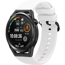 Tagomoon Huawei Watch Gt Runner Uyumlu Kordon Yumuşak Dokulu Soft Renk Tokalı Silikon Kayış