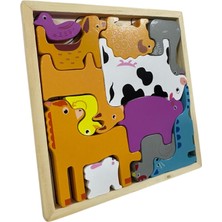 Mokutoys Sevimli Hayvanlar Yapboz