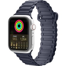 Dux Ducis Apple Watch 38/40/41MM Için Manyetik Armor Silikon Kordon KAYIŞ-(5775) - MRK9259-4896