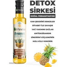 Detoxum ananas detoks sirkesi zayıflama diyet ürünleri detox form  sirke bitkisel besin zayıflatmak destekleyici  odem vesıskınlık
