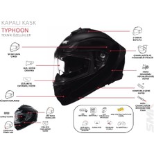 Smk Typhoon Freerıde Kapalı Kask