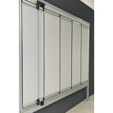 Serin Home Collection Katlanabilir Cam Balkon Plise Perde Gri (Kancalı Veya Vidalı Sistem)