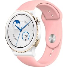Kreton Huawei Watch Gt3 Pro 43MM ile Uyumlu Kordon Yumuşak Dokulu Esnek Jel Silikon Kayış