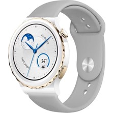 Kreton Huawei Watch Gt3 Pro 43MM ile Uyumlu Kordon Yumuşak Dokulu Esnek Jel Silikon Kayış