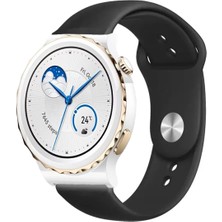 Kreton Huawei Watch Gt3 Pro 43MM ile Uyumlu Kordon Yumuşak Dokulu Esnek Jel Silikon Kayış