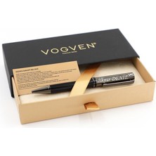 Vogven Marka Kişiye Özel Tükenmez Kalem Siyah