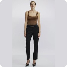 Çizgi Desen Triko Hırka/bluz Takımı S0016