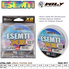 Wily Esenti 8 Kat Ip Misina 150 mt Multi Color