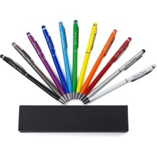 Kişiye Özel Dokunmatikli Metal Tükenmez Kalem - Kağıt Kutulu