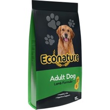 Econature Kuzu Etli Yetişkin Köpek Maması 15 Kg