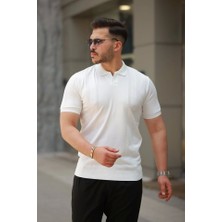 Fy Butik Erkek Hemşire Yaka Kısa Kollu Tişört