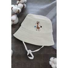 Bağlamalı Balıkçı Bebek Şapkası 7036