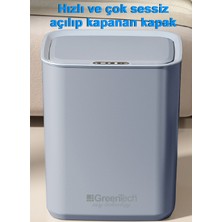 Sensörlü 22 Litre Çöp Kovası (Şarj Edilebilir Lityum Pilli) / GT-SC05