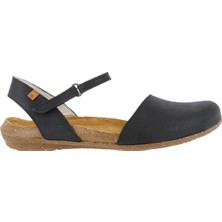 Kadın Sandalet N412 El Naturalista Pleasant Black/ Wakataua