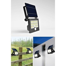 Solar Güneş Enerjili Hareket Sensörlü LED Projektör Lamba Katlanabilir ve Ayarlanabilir Tasarım