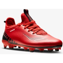 Lescon Tempo 2 Çocuk Krampon Kırmızı Erkek Çocuklar İçin Hafif TPU Tabanlı Futbol Ayakkabısı