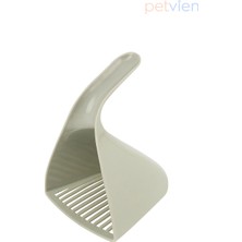 Petvien Elekli Plastik Kedi Kumu Temizleme Küreği