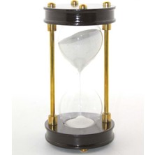 Pirinç Kum Saati (Ahşap) 20*10 cm