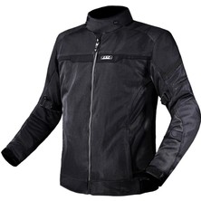 LS2 Riva Fileli Motosiklet Montu Siyah Nefes Alabilir Polyester Malzeme ile 4 Mevsim Kullanım