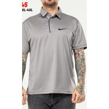 Nike EF-4545 Erkek Battal Polyester Mesh Polo Yaka T-Shirt