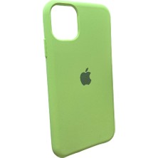 iPhone 12 Pro Max Uyumlu Yeşil Lansman Içi Kadife Yumuşak Kılıf
