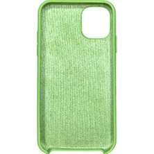 iPhone 12 Pro Max Uyumlu Yeşil Lansman Içi Kadife Yumuşak Kılıf