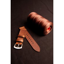 Dery Craft El Yapımı Deri Saat Kordonu – Tek Kat Minimal Hakiki Deri Kayış