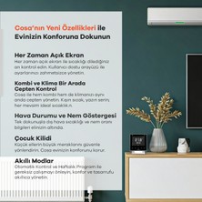 Cosa Akıllı Oda Termostatı Kablosuz Kombi ve Klima Kontrolü V5
