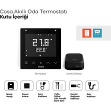 Cosa Akıllı Oda Termostatı Kablosuz Kombi ve Klima Kontrolü V5