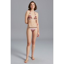 Penti Çizgili Arizona Üçgen Bikini Üstü