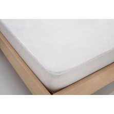 Gön Ev Tekstili Çift Kişilik Alez 160X200 cm Sıvı Geçirmez Komple Lastikli Flanel