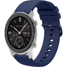 Kreton Amazfit Gtr 42MM ile Uyumlu Kordon Jel Silikon Tokalı Kayış