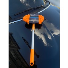Euphrate Teleskopik Oto Yıkama Mop Mikrofiber