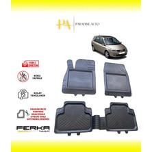 Renault Scenic 2 2003-2009 Uyarlanabilir Universal Havuzlu Paspas