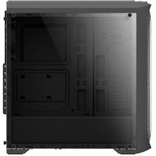 Zalman N5 Mf (Se) 4 Adet Rgb Fanlı Megamax 600W 80 Siyah Mesh Metal Panel Gaming Oyuncu Kasası