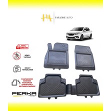 Renault Symbol 3 2013 ve Üstü Uyarlanabilir Universal Havuzlu Paspas