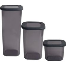 3 Boy Erzak Saklama Kabı