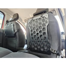 Araç Koltuk Arkası Molle Panel Organizer | Metal | Taktik ve Kamp Eşyası Uyumlu