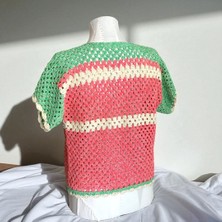 Dokun Store, Kadın Giyim, Kadın Bluz,kadın Hırka, Handmade , Hırka, Kısa Kollu Bluz, Hırka