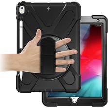 Ipad Pro 10.5 AIR10.5 2019 Kalem Yerli Standlı Zırh Kılıf Shockproof CASE-(5775 - MRK6142-6374