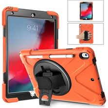 Ipad Pro 10.5 AIR10.5 2019 Kalem Yerli Standlı Zırh Kılıf Shockproof CASE-(5775 - MRK6142-6374